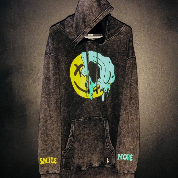 Smile More Hoodie - Picture 1 of 6